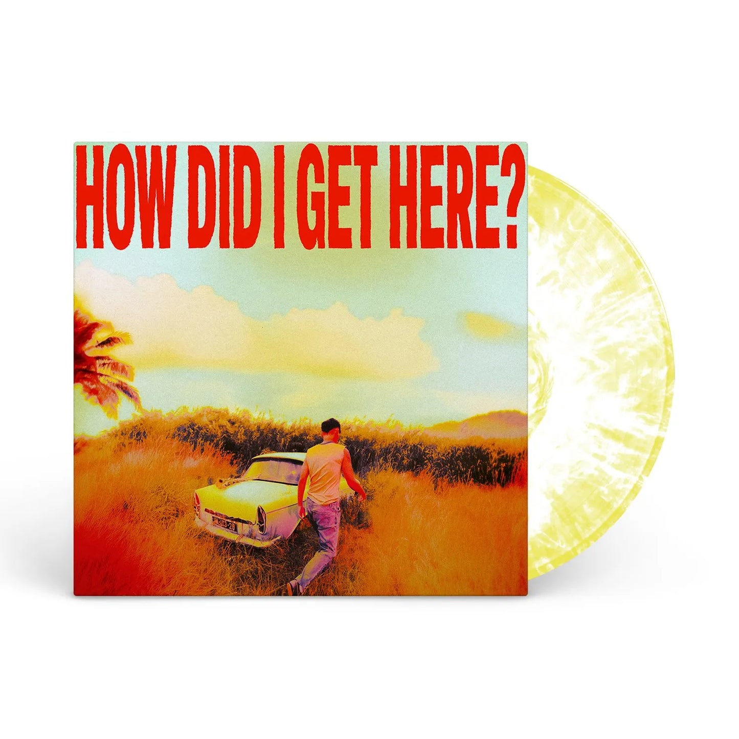 LOUIS TOMLINSON How Did I Get Here? - Indies Exclusive White And Yellow Marble Vinyl LP - Album