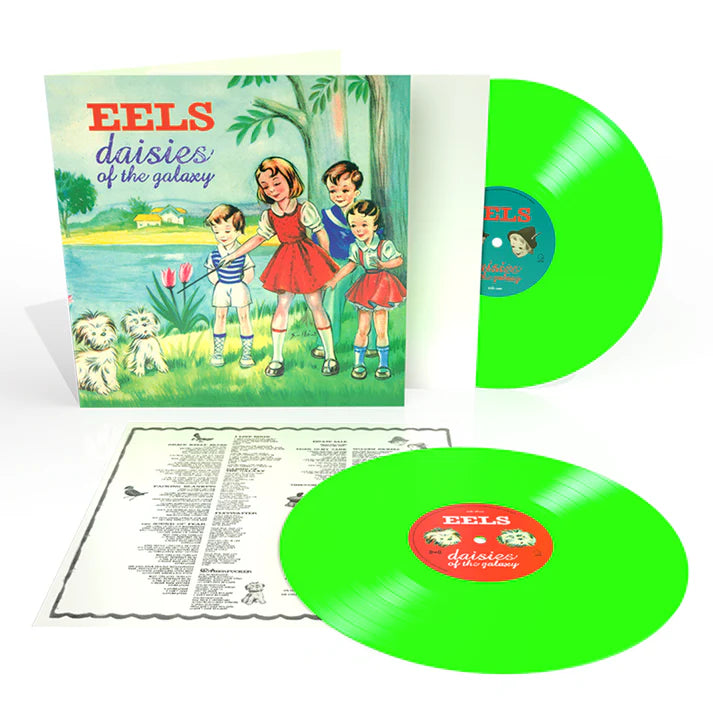 EELS Daisies Of The Galaxy - 25th Anniversary Edition Fluorescent Green Vinyl 2LP - Album