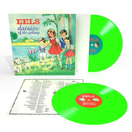 EELS Daisies Of The Galaxy - 25th Anniversary Edition Fluorescent Green Vinyl 2LP - Album