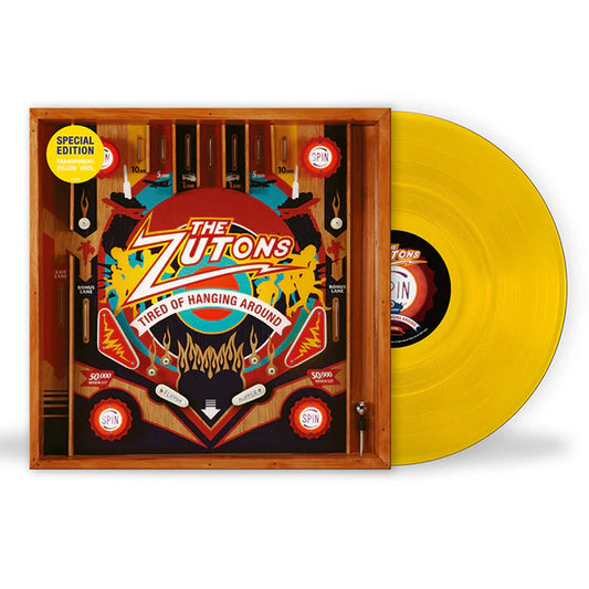 THE ZUTONS Tired Of Hanging Around - Special Edition Transparent Yellow Vinyl LP - Album
