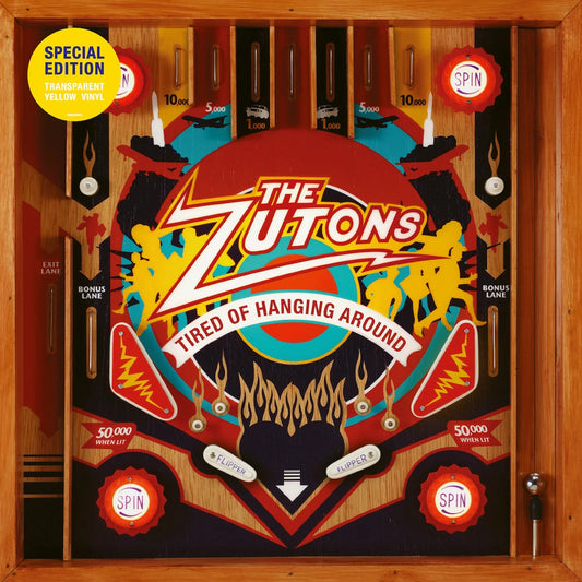THE ZUTONS Tired Of Hanging Around - Special Edition Transparent Yellow Vinyl LP - Album