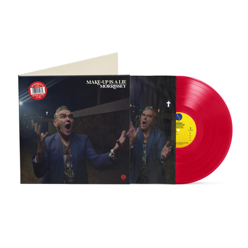MORRISSEY Make-Up Is A Lie - Exclusive Ruby Red Vinyl LP - Album