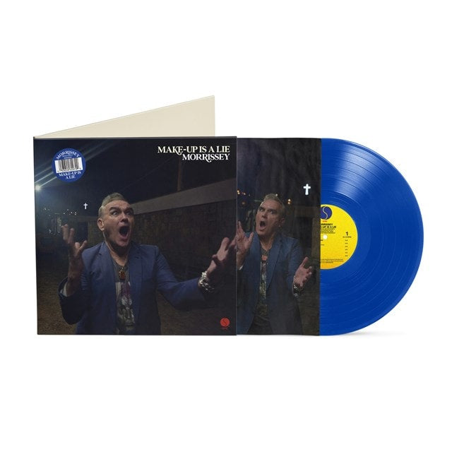 MORRISSEY Make-Up Is A Lie - Blue Coloured Vinyl LP - Album