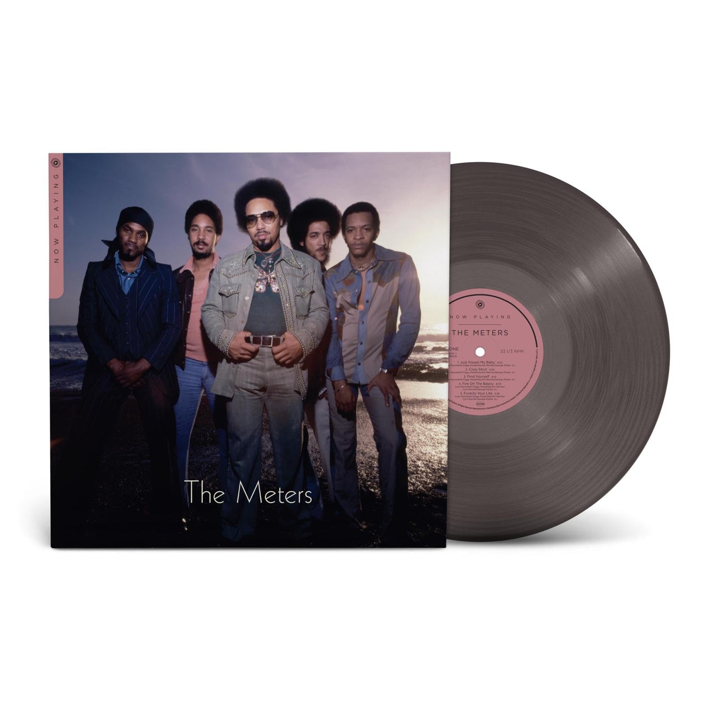 THE METERS Now Playing - Black Ice Transparent Vinyl LP - Album