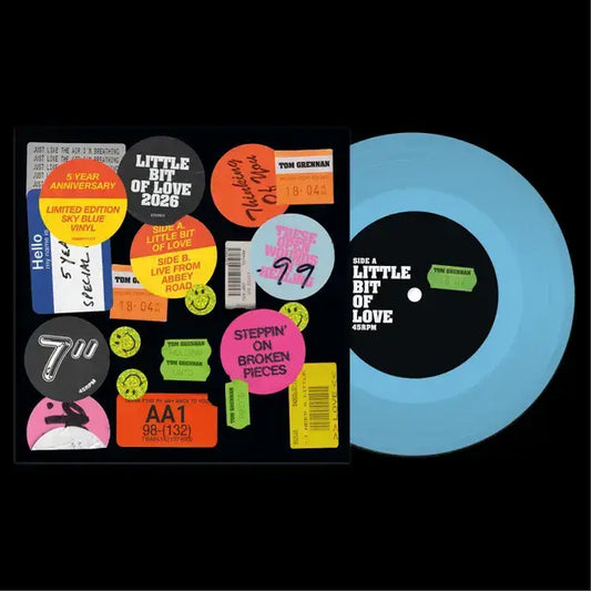 TOM GRENNAN Little Bit Of Love (Record Store Day 2026) - Limited Edition Sky Blue Vinyl 7” - Single