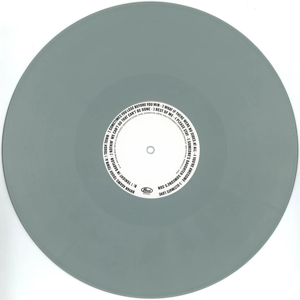 BRYAN ADAMS Tough Town (Record Store Day 2026) - Grey Coloured Vinyl LP - Album