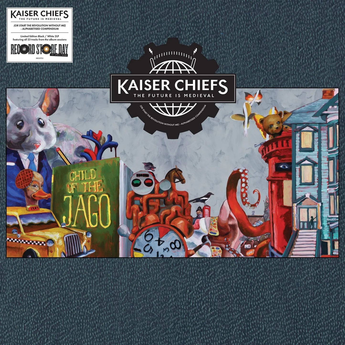 KAISER CHIEFS The Future Is Medieval (Record Store Day 2026) - Limited Edition Black And White Vinyl 2LP - Album