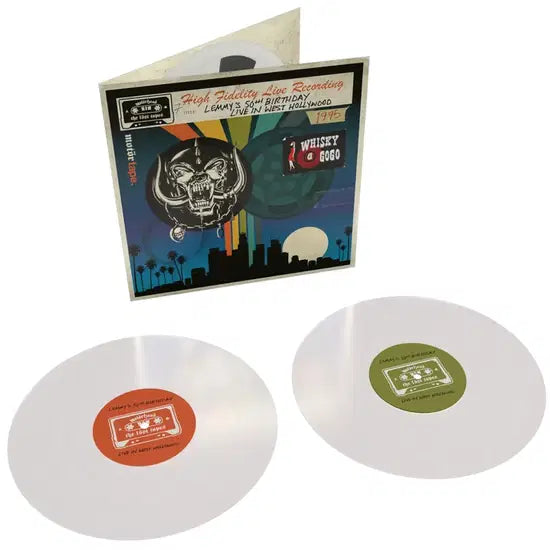MOTÖRHEAD The Lost Tapes Vol. 1: Live In West Hollywood (Record Store Day 2026) - Lemmy’s 50th Birthday Edition Crystal Clear Vinyl 2LP - Album