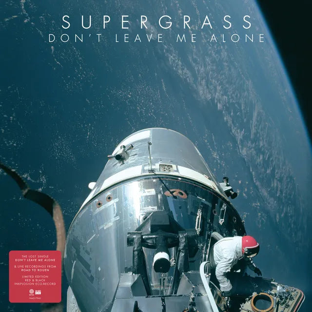 SUPERGRASS Don’t Leave Me Alone (Record Store Day 2026) - Limited Edition Red And Black Inksplosion EcoRecord Vinyl 12” - Single