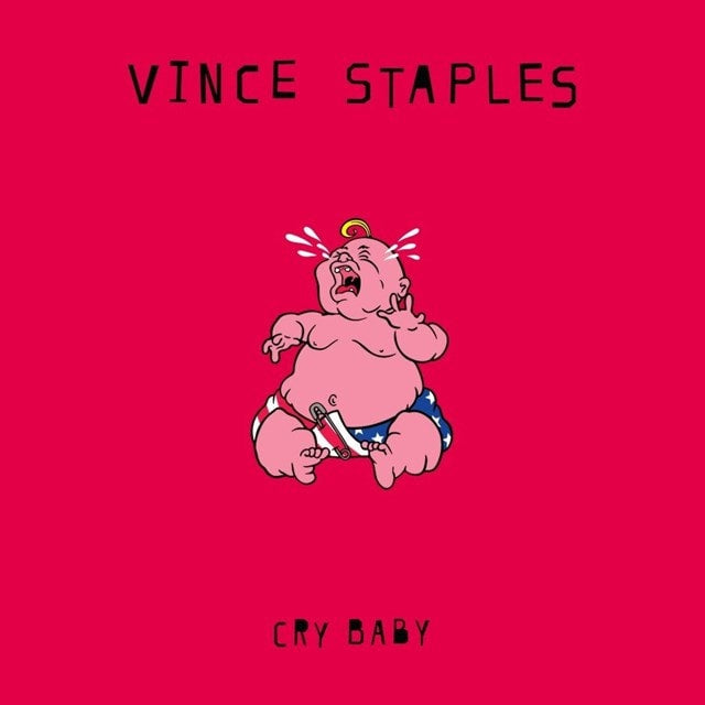 VINCE STAPLES Cry Baby - Indies Exclusive Red Vinyl LP - Album