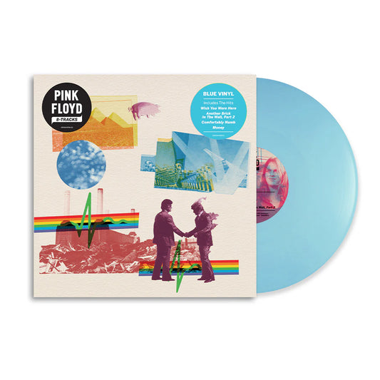 PINK FLOYD 8-Tracks - Blue Coloured Vinyl LP - Compilation