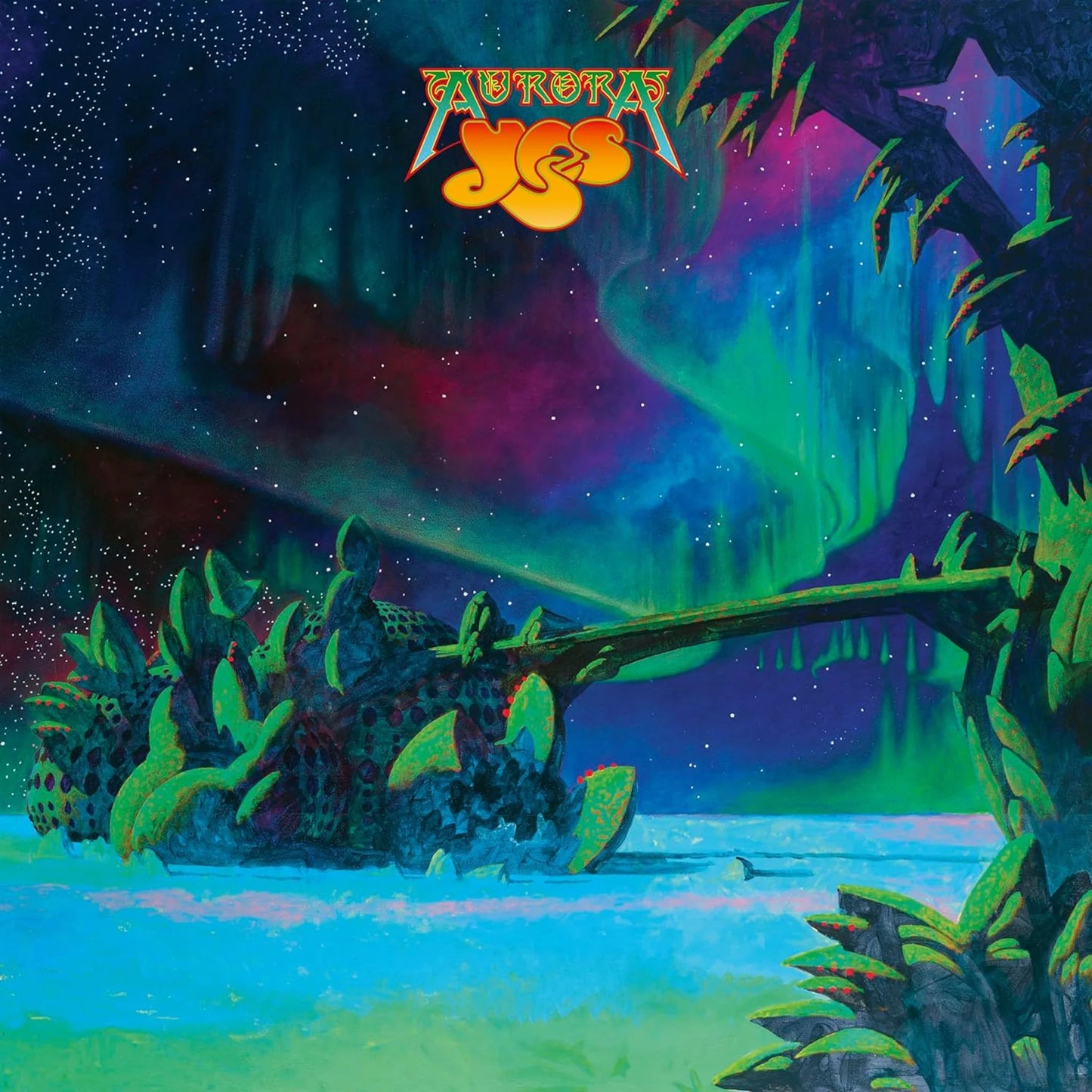 YES Aurora - Limited Edition 180G Transparent Blue Coloured Vinyl 2LP - Album
