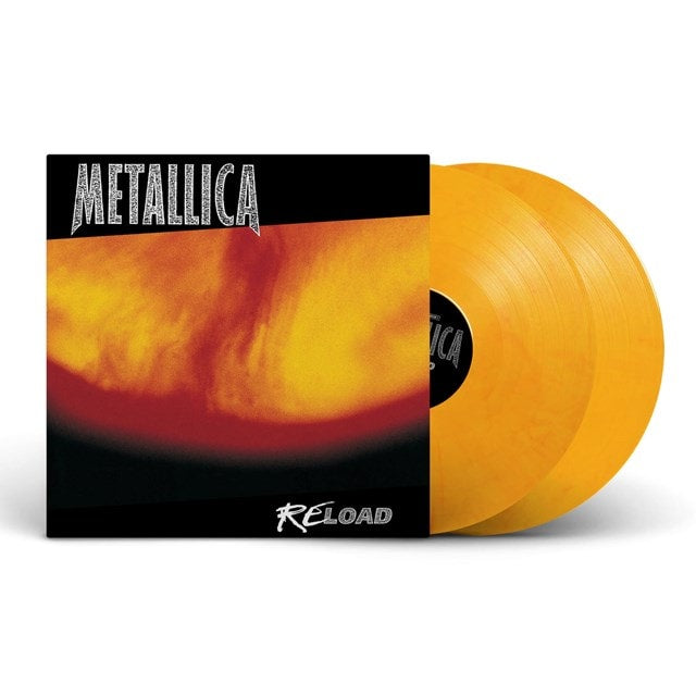 METALLICA ReLoad - Limited Edition “Flaming Fuel” Coloured Vinyl 2LP - Album