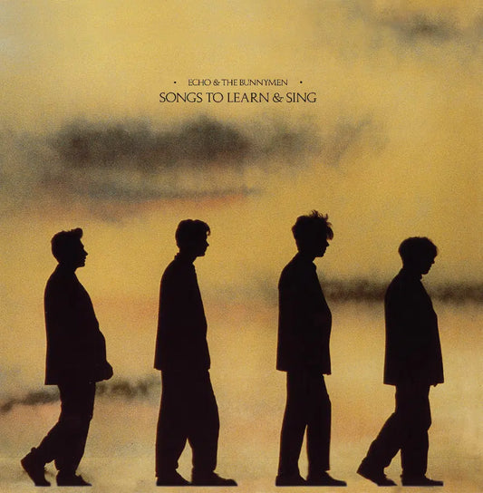 ECHO AND THE BUNNYMEN Songs To Learn & Sing - Limited Edition Yellow And Black Marble Vinyl LP - Compilation