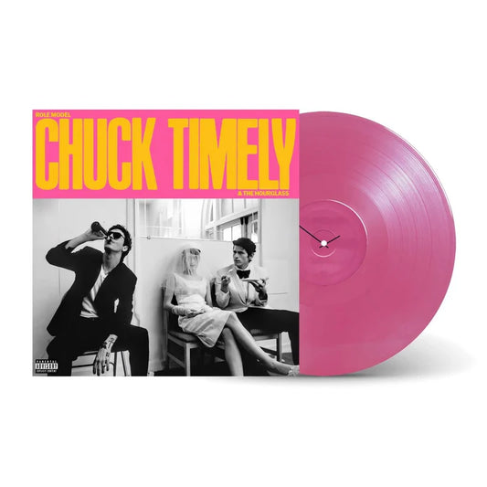 ROLE MODEL Chuck Timely & The Hourglass - Opaque Watermelon Pink Coloured Vinyl LP - Album
