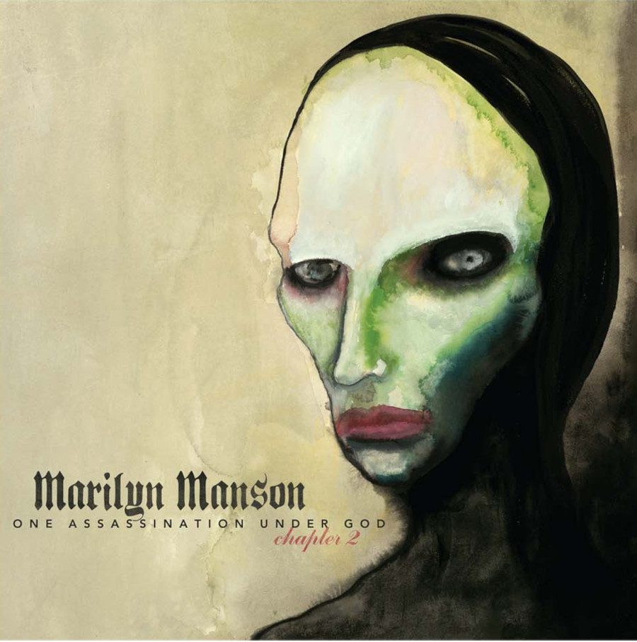 MARILYN MANSON One Assassination Under God Chapter 2 - Indies Exclusive Pink And Red Swirl Vinyl LP - Album