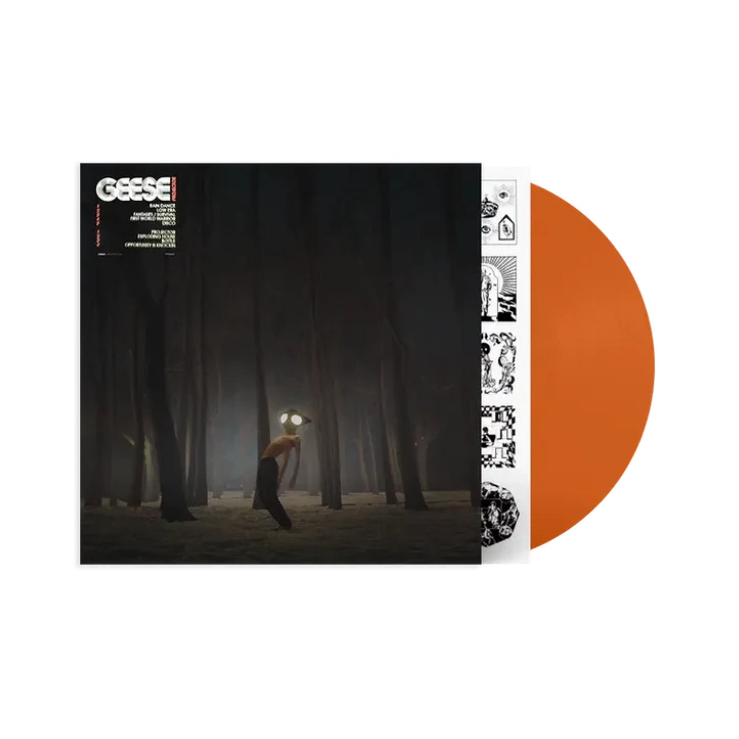 GEESE Projector - Indies Exclusive Opaque Orange Vinyl LP - Album
