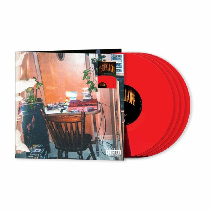 J. COLE The Fall-Off - Red Vinyl 4LP - Album