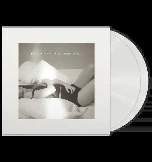 TAYLOR SWIFT - The Tortured Poets Department - RELEASED 19 APRIL 2024 - Ghosted White Vinyl 2LP + Bonus Track “The Manuscript”