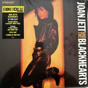 JOAN JETT AND THE BLACKHEARTS Up Your Alley - Limited Edition Lemonade Yellow Vinyl LP - Album - Record Store Day 2023