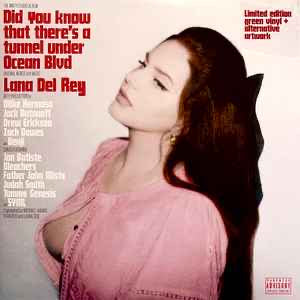LANA DEL REY Did You Know That There’s A Tunnel Under Ocean Blvd - 2 x Limited Edition Green Vinyl LP - Album