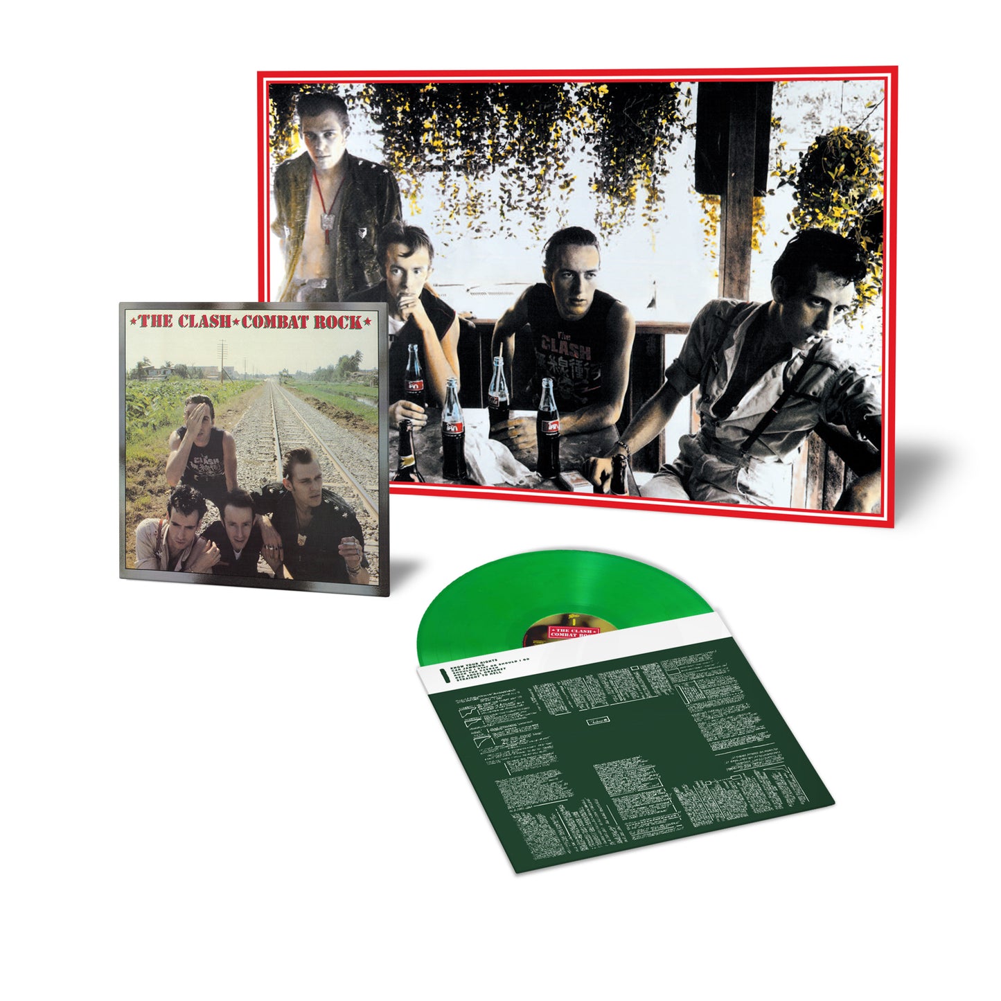 The Clash - Combat Rock - Limited Edition 180g Green Vinyl LP