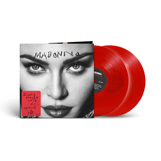 MADONNA Finally Enough Love - UK RSD Exclusive Double LP Red Vinyl
