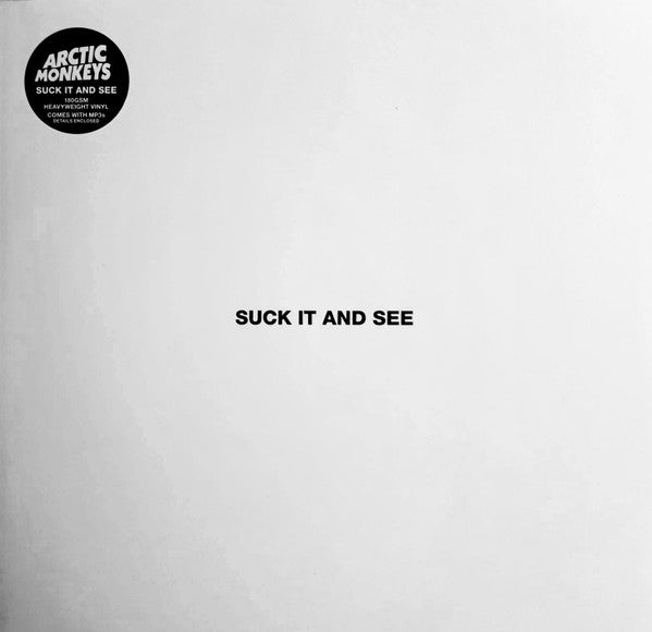 ARCTIC MONKEYS Suck It And See - Vinyl LP + MP3