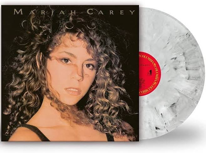 MARIAH CAREY Self Titled - Sheer Smoke Colour 180g Vinyl LP - Album