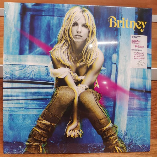 BRITNEY SPEARS Britney - 180g Limited Edition Yellow Vinyl LP - Album