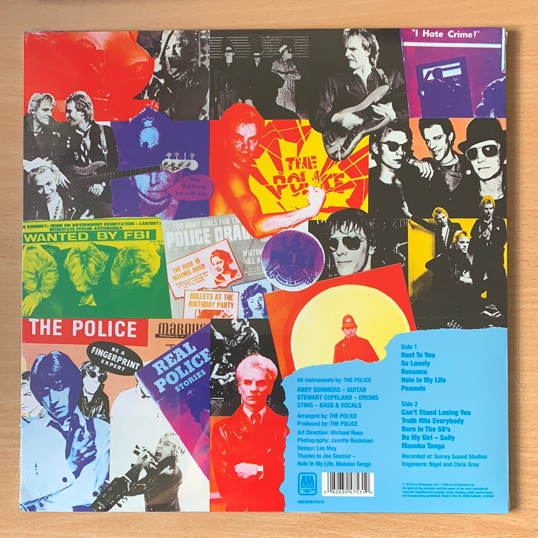 The Police - Outlandos d’Amour - 180g vinyl LP + MP3 download