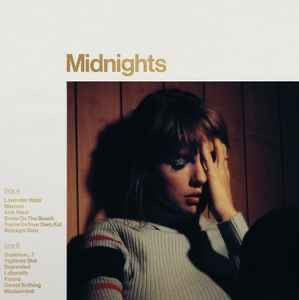 TAYLOR SWIFT Midnights - Special Edition Mahogany Marbled Vinyl LP - Album