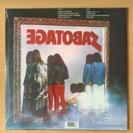 Black Sabbath - Sabotage - vinyl LP