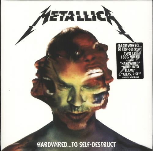 METALLICA Hardwired…To Self-Destruct - 2 x 180g Vinyl LP - Album