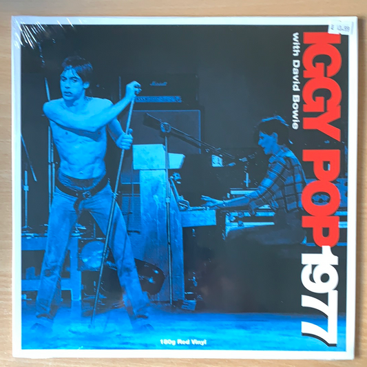 Iggy Pop with David Bowie - 1977 - 180g red vinyl LP
