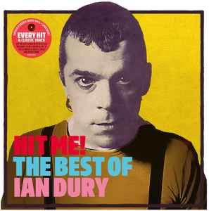 IAN DURY Hit Me! The Best Of Ian Dury- 2 x White Vinyl LP - Compilation
